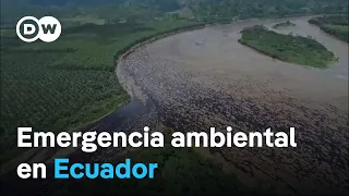 Al menos 15.000 personas afectadas por derrame de petróleo en Ecuador