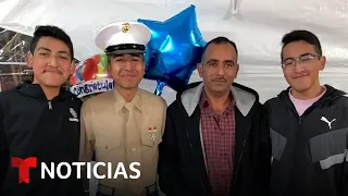 Denuncian el arresto violento de un inmigrante cuyos hijos son militares | Noticias Telemundo