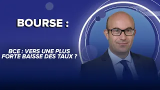 BCE : vers une plus forte baisse des taux ?