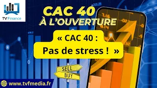 CAC40 INDEX CAC 40 en Trading Range : Le Calme Avant la Tempête ? | Chrono CAC