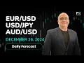 EUR/USD, USD/JPY, AUD/USD Price Forecast Today: Euro, Yen, Dollar Technical Analysis (December 26)