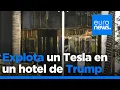 VÍDEO: Explota un Tesla en el hotel de Trump en Las Vegas en lo que podría ser un atentado, Elon …