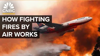 How Firefighting Planes And Helicopters Are Battling The LA Fires