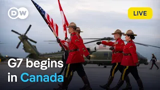 Live: Canada welcomes G7 leaders to annual summit | DW News