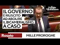 L'allarme di Rosato: "Il governo è riuscito ad abolire il bicameralismo. Gestione alternata, a caso"