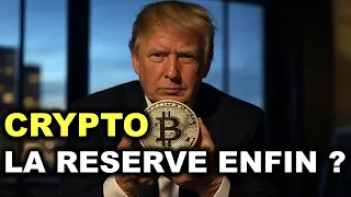 TRUMP SIGNE UN DÉCRET : RÉSERVE NATIONALE CRYPTO !  ACTUS CRYPTO 24/01