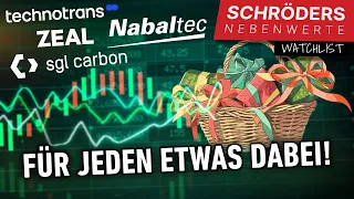 CARBON Schröders Nebenwerte-Watchlist: ZEAL, Technotrans, Nabaltec, SGL Carbon – für jeden etwas dabei!