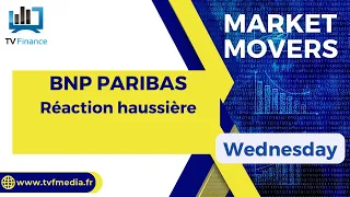 BNP PARIBAS ACT.A BNP PARIBAS : Réaction haussière