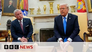 Trump says he believes Hamas won&#39;t make Saturday hostage return deadline | BBC News