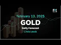 XAU/USD Price Forecast Today, Technical Analysis (February 13): Gold Continues to Grind Higher