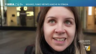 Milano, fumo vietato anche in strada