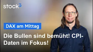 DAX40 PERF INDEX DAX am Mittag - Im Zeugnis steht: Die Bullen sind bemüht!