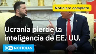 DWNoticias del 5 de marzo: Trump pone fin a intercambio de información con Kiev [Noticiero completo]