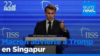 Macron advierte a EE.UU.: ignorar a Ucrania fortalece a China y pone en riesgo a Occidente