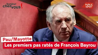 Pau/Mayotte : les premiers pas ratés de François Bayrou