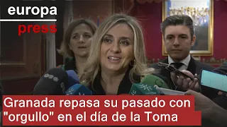 DIA La alcaldesa de Granada defiende el día de la Toma para repasar con &quot;orgullo&quot; la Historia