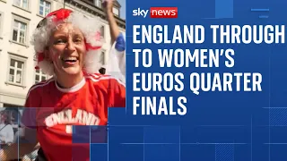 The Lionesses are heading to the quarter finals after hammering Wales 6-1
