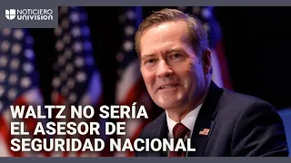 Mike Waltz habría sido destituido tras escándalo por filtraciones en Signal, según reportes