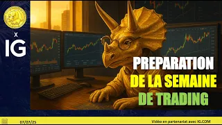 BITCOIN Préparation de la semaine de trading: SP500, NASDAQ, DAX, CAC, OIL, BITCOIN, EURUSD, GOLD (07/07/25)