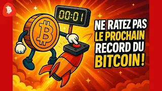BITCOIN NE RATEZ PAS LE PROCHAIN RECORD DE PRIX DU BITCOIN ! ⏳ ANALYSE CRYPTO BTC, ETH, SOL, DOGE