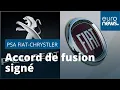 PSA et Fiat Chrysler scellent leur union