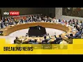UN Security Council holds emergency meeting following US strikes on Iran