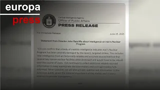 La CIA confirma &quot;graves daños&quot; en las instalaciones nucleares iraníes