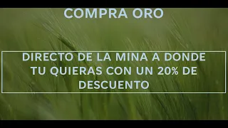 MINA COMPRA #Oro con un 20% de descuento sobre precio de mercado 👉 #GOLD directo de la mina a tu casa
