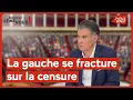 La gauche se fracture sur la censure