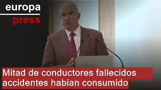 Un 48% de los conductores fallecidos en accidentes en 2024 habían consumido alguna sustancia