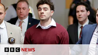 Luigi Mangione pleads not guilty to murdering healthcare CEO | BBC News