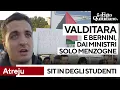 Sit-in degli studenti ad Atreju contro Valditara e Bernini: "Dai ministri menzogne"