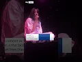 Fan throws bracelet at Billie Eilish