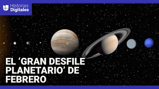 El ‘gran desfile planetario’: el espectáculo celestial que no se repetirá hasta 2036