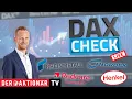 DAX-Check LIVE: Henkel Vz., Nordex, Redcare Pharmacy, Rheinmetall, SFC Energy, ThyssenKrupp im Fokus