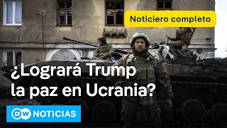 🔴 DW Noticias del 12 de febrero: Trump: Zelenski y Putin quieren la paz [Noticiero completo]