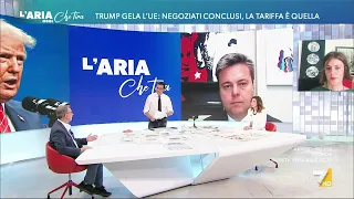 Dazi di Trump, Antonello Caporale a Francesco Magnani: &quot;Il TG1 e la Rai hanno parole più ...