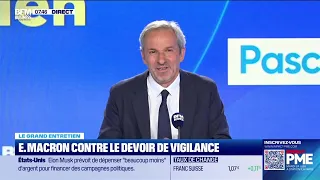 Le Grand entretien : Emmanuel Macron contre le devoir de vigilance