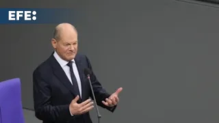 Scholz y Merz llevan la campaña electoral a Davos para ofrecer recetas y unidad ante Trump