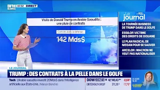 Visite de Donald Trump en Arabie Saoudite: les deux pays ont conclu de nombreux contrats