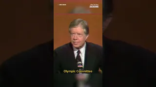 Jimmy Carter explains his decision to protest the 1980 Olympics