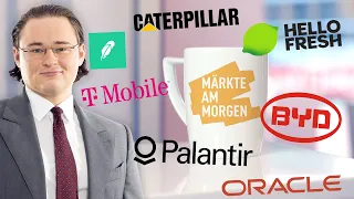 CATERPILLAR INC. Märkte am Morgen: HelloFresh, BYD, Oracle, Palantir, Robinhood, T-Mobile US, Caterpillar