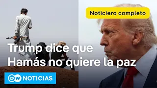 🔴 DW Noticias 25 de julio: Trump culpa a Hamás por la falta de acuerdo para un cese el fuego en Gaza