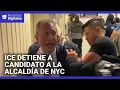 El momento en que ICE arresta al candidato demócrata a la alcaldía de NY en una corte de inmigración