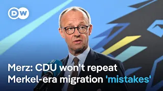 Will German conservatives tough migration plans play into the far right&#39;s hands? | DW News