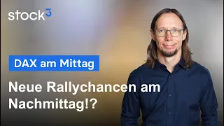 DAX40 PERF INDEX DAX am Mittag - Kurzes Luftholen für die Nachmittagsrally?