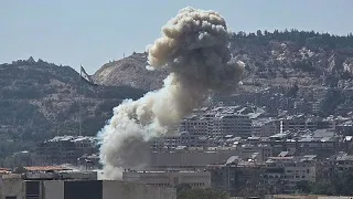 GUARDA: Attacco israeliano colpisce il Ministero della Difesa siriano a Damasco