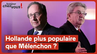 Hollande plus populaire que Mélenchon ?