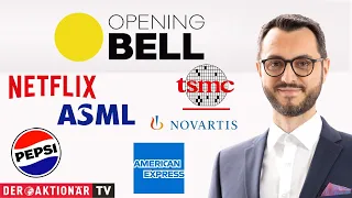 AMERICAN EXPRESS CO. Fehde zwischen Trump und Powell - Netflix, American Express, PepsiCo, TSMC, ASML, Novartis