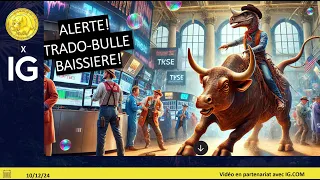 CAC40 INDEX Trading CAC40 (+0.72%): Alerte à la Trado-bulle !